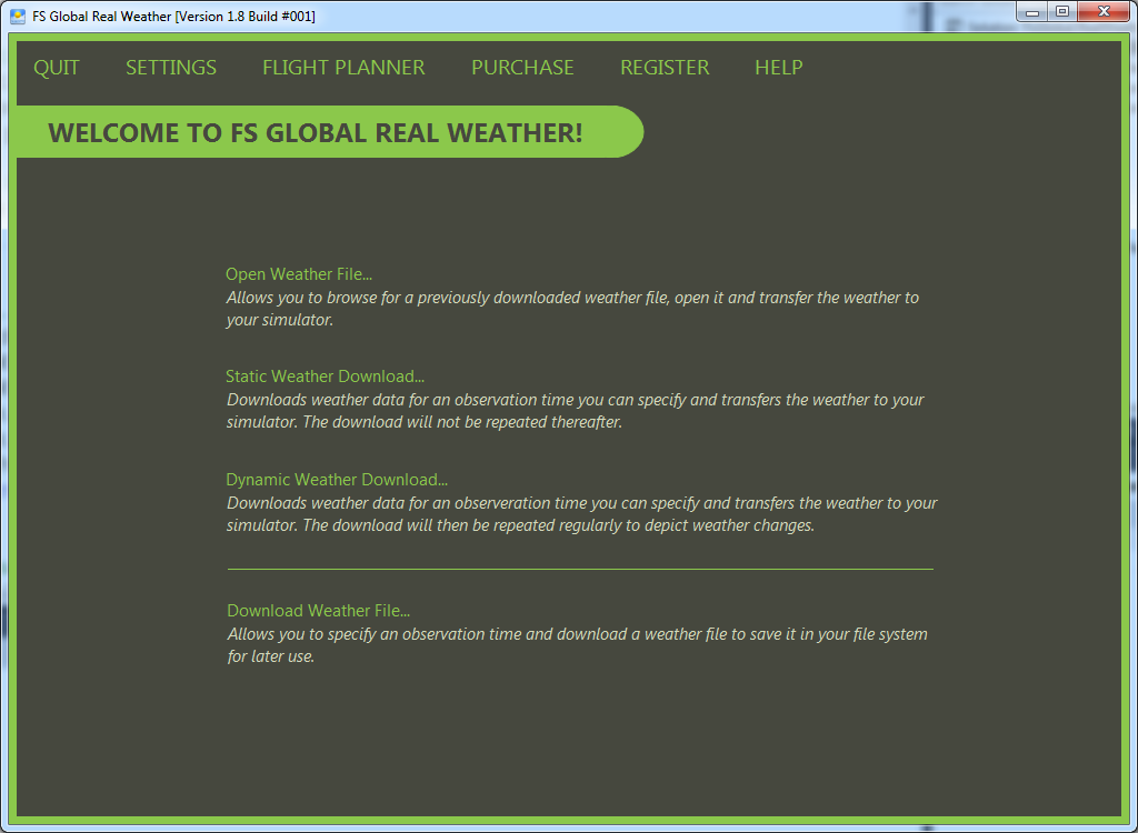 fs global real weather prepar3d v3.2